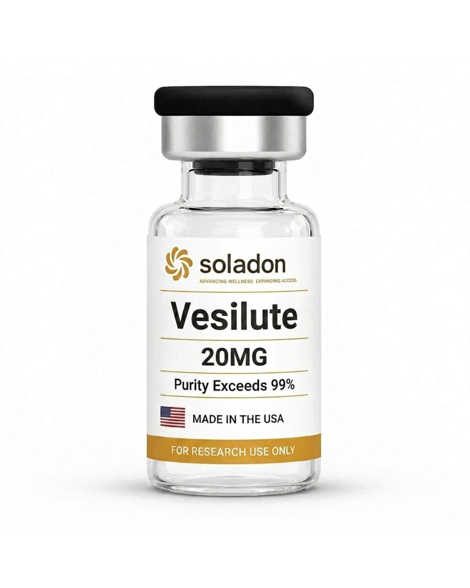 Vesilute — research vial