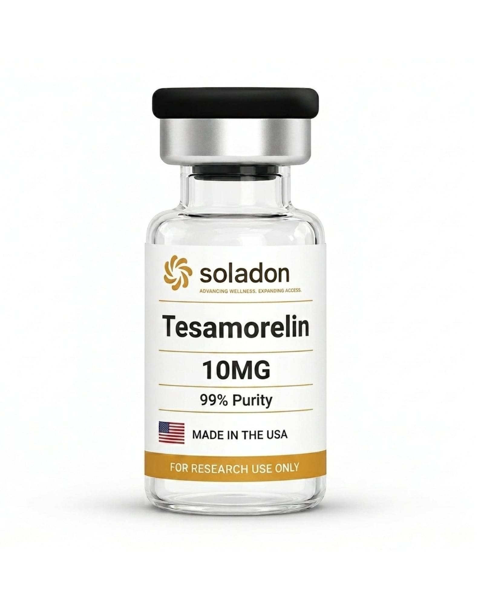 Tesamorelin — research vial