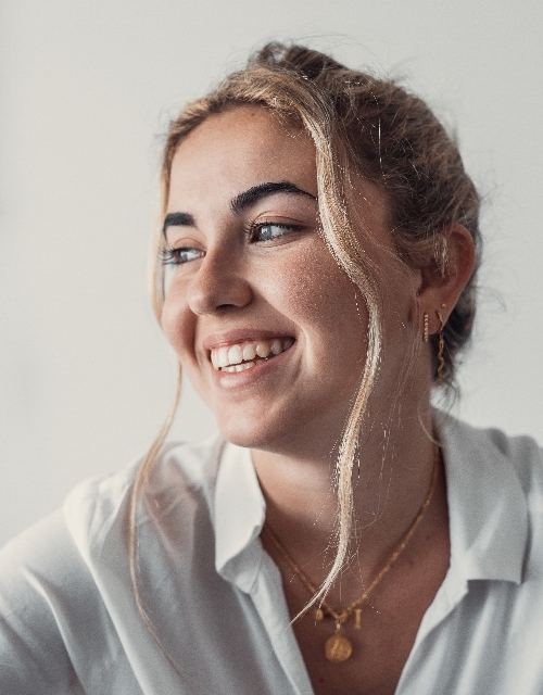 Smiling woman representing a clinical research study participant 