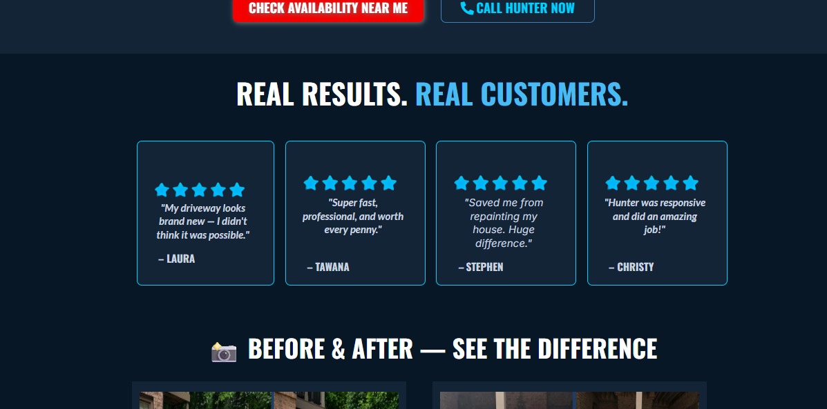 pressure washing reviews