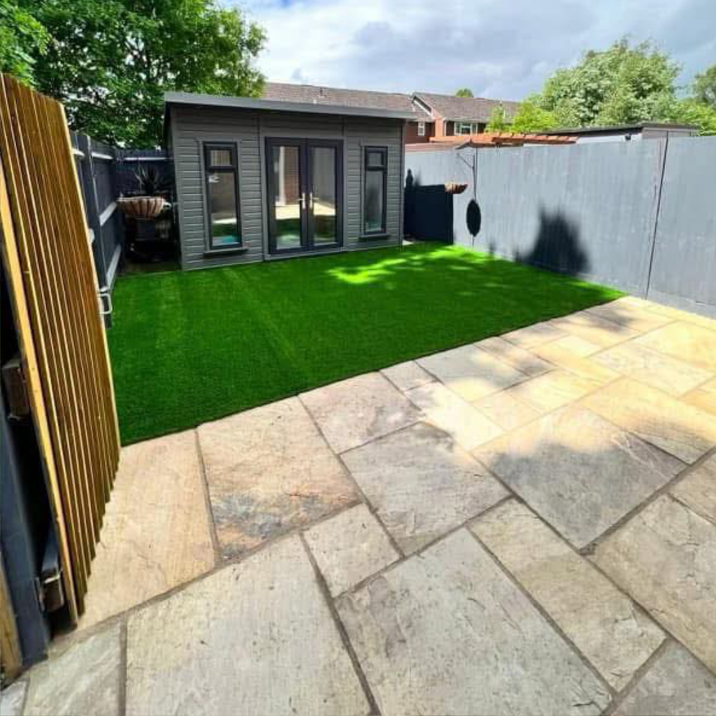 Landscaping work