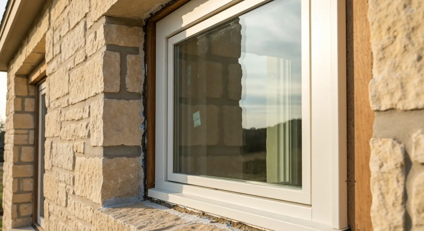 Custom window installation in historic home
