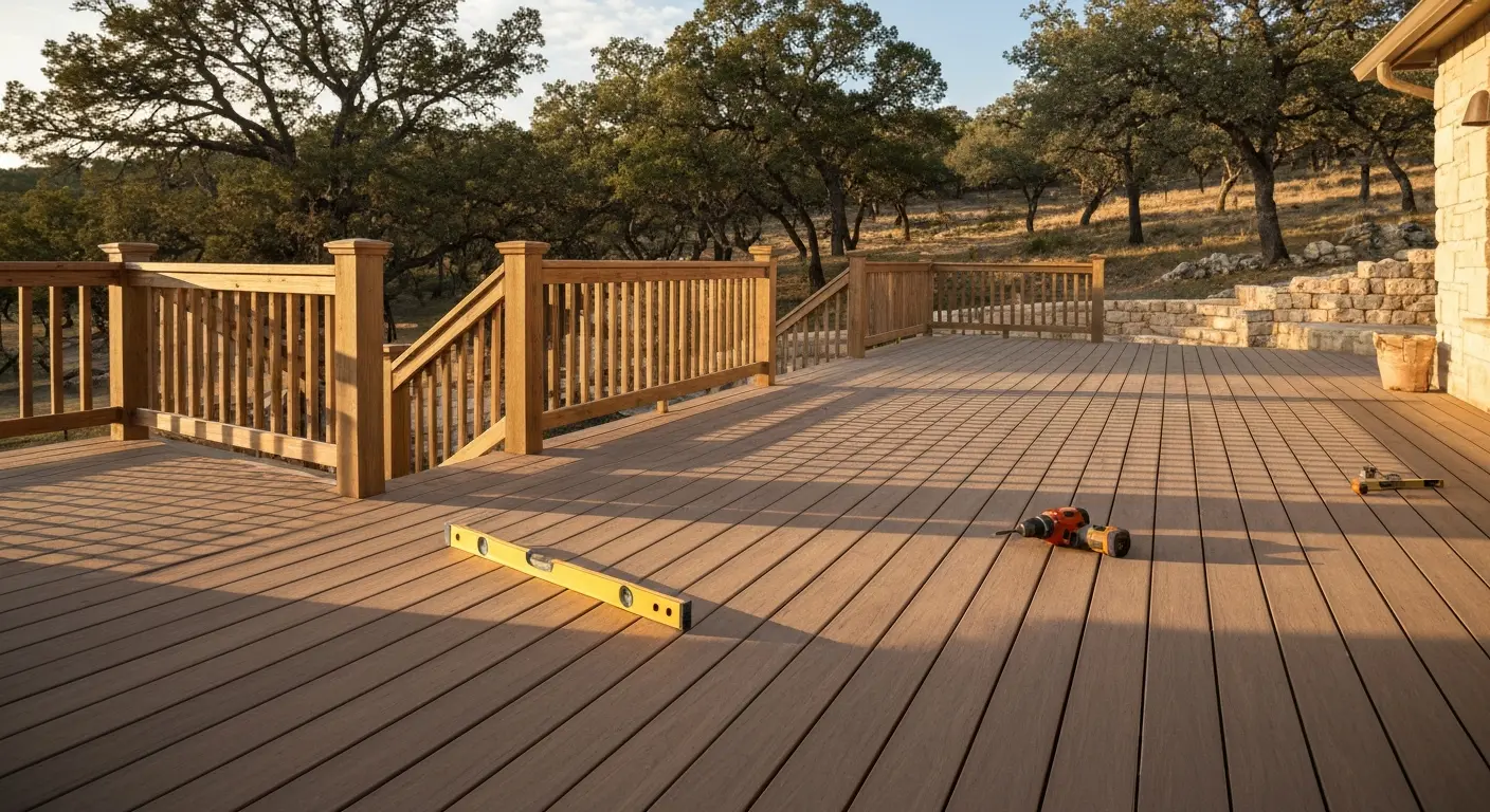 Custom deck construction