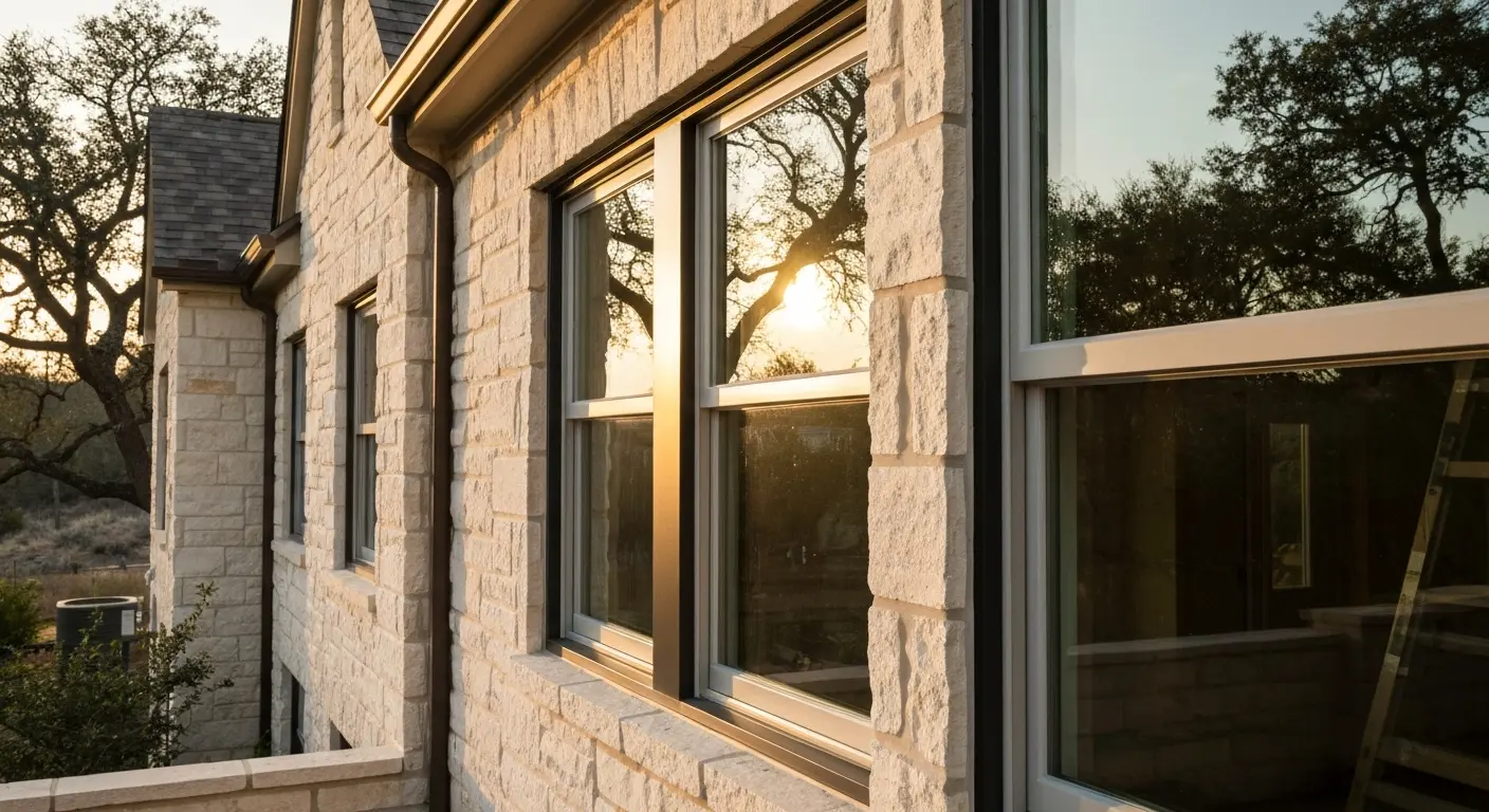 Energy-efficient window installation