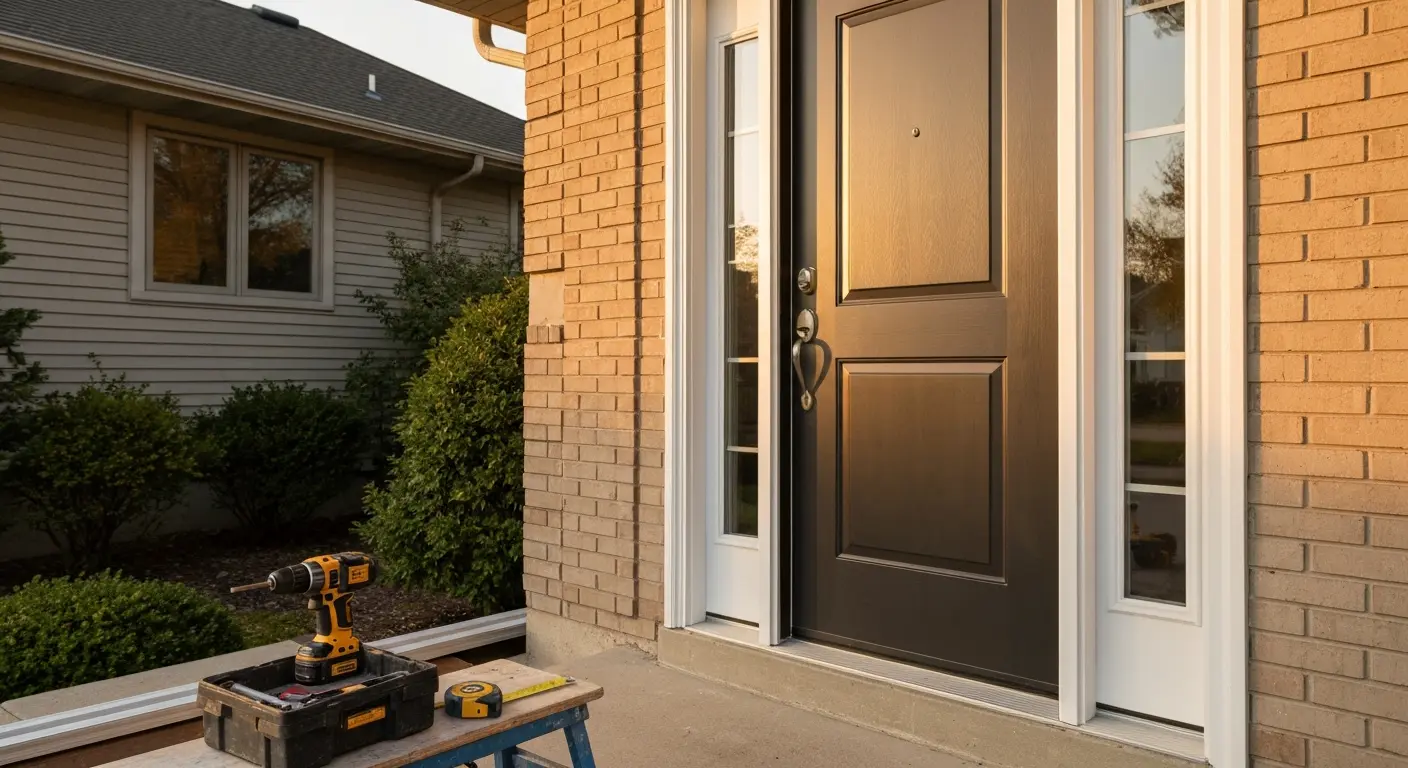 Door supplier door installation