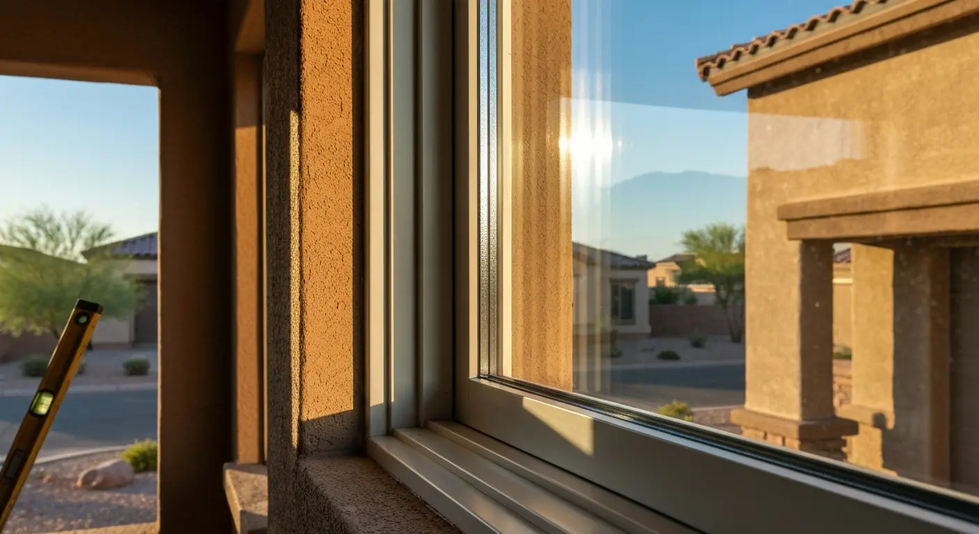 Energy-efficient window installation