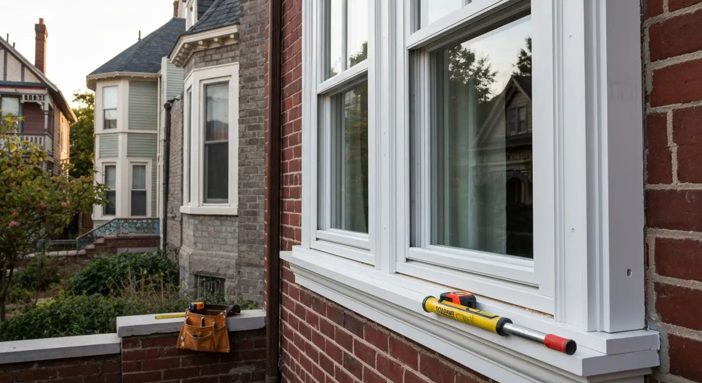 Bay window installation