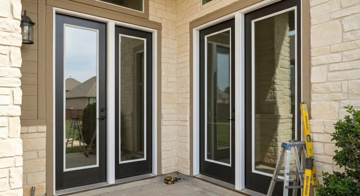 Custom door supplier installation