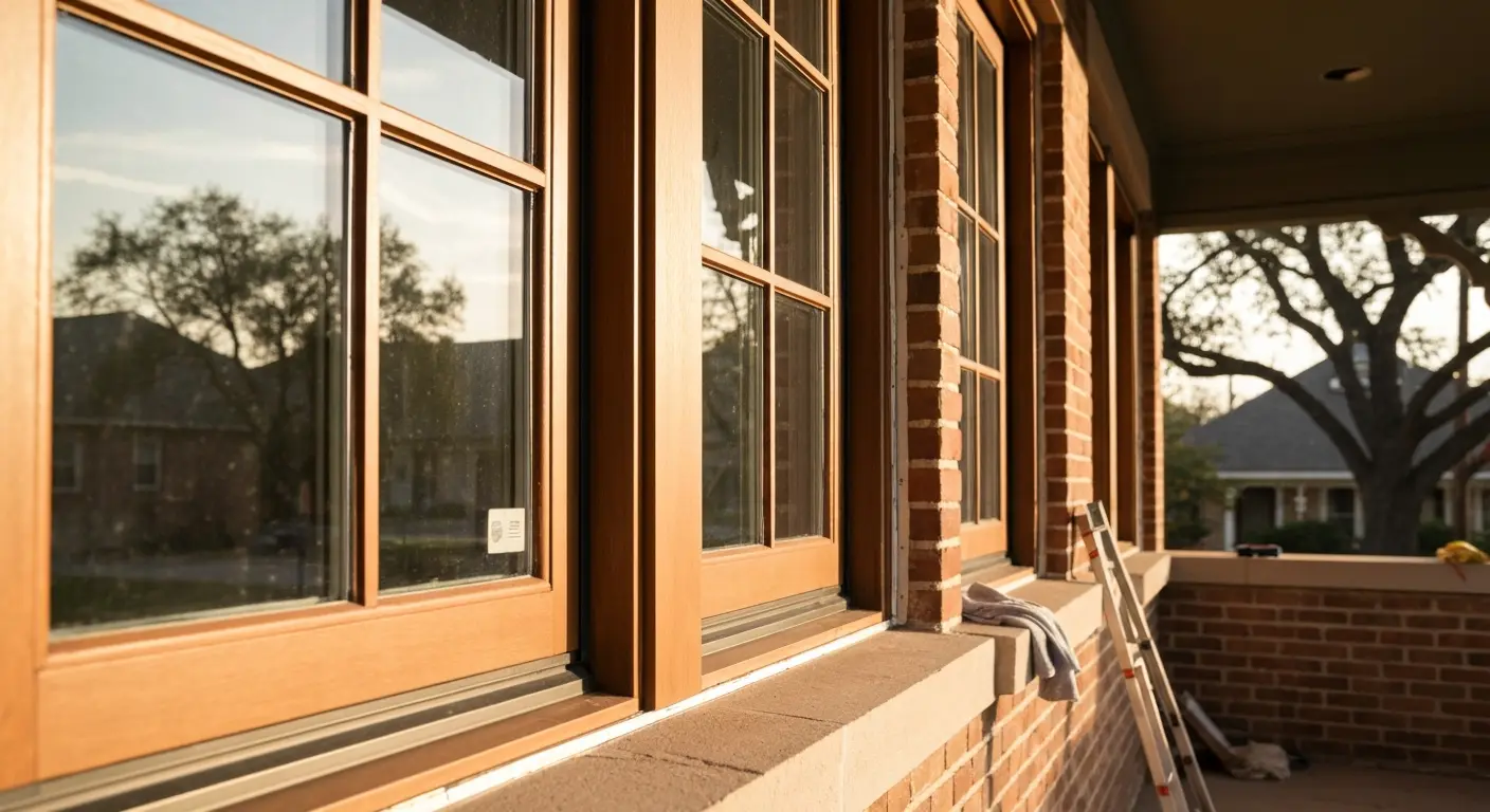 Custom window installation