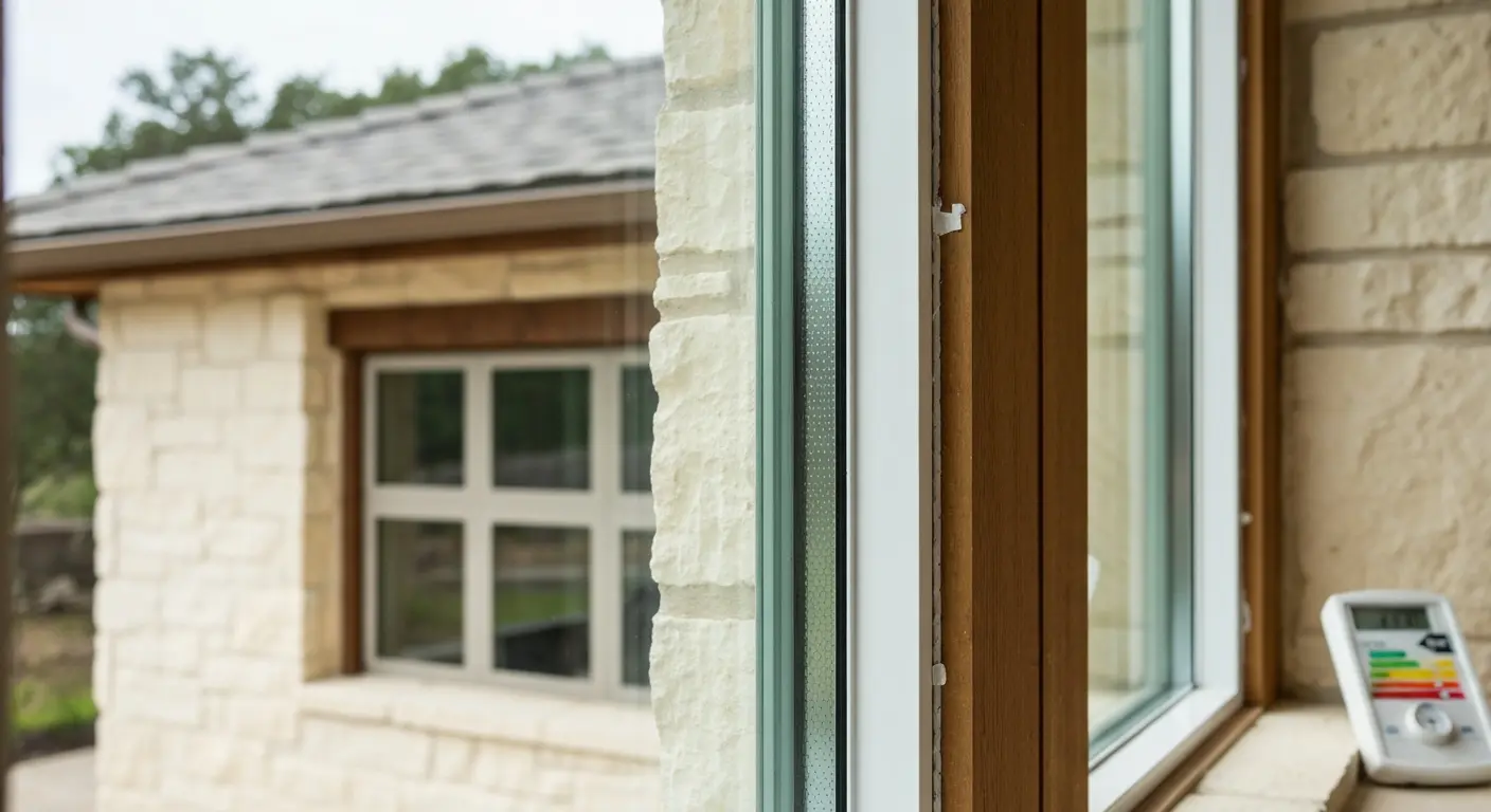 Energy-efficient window installation