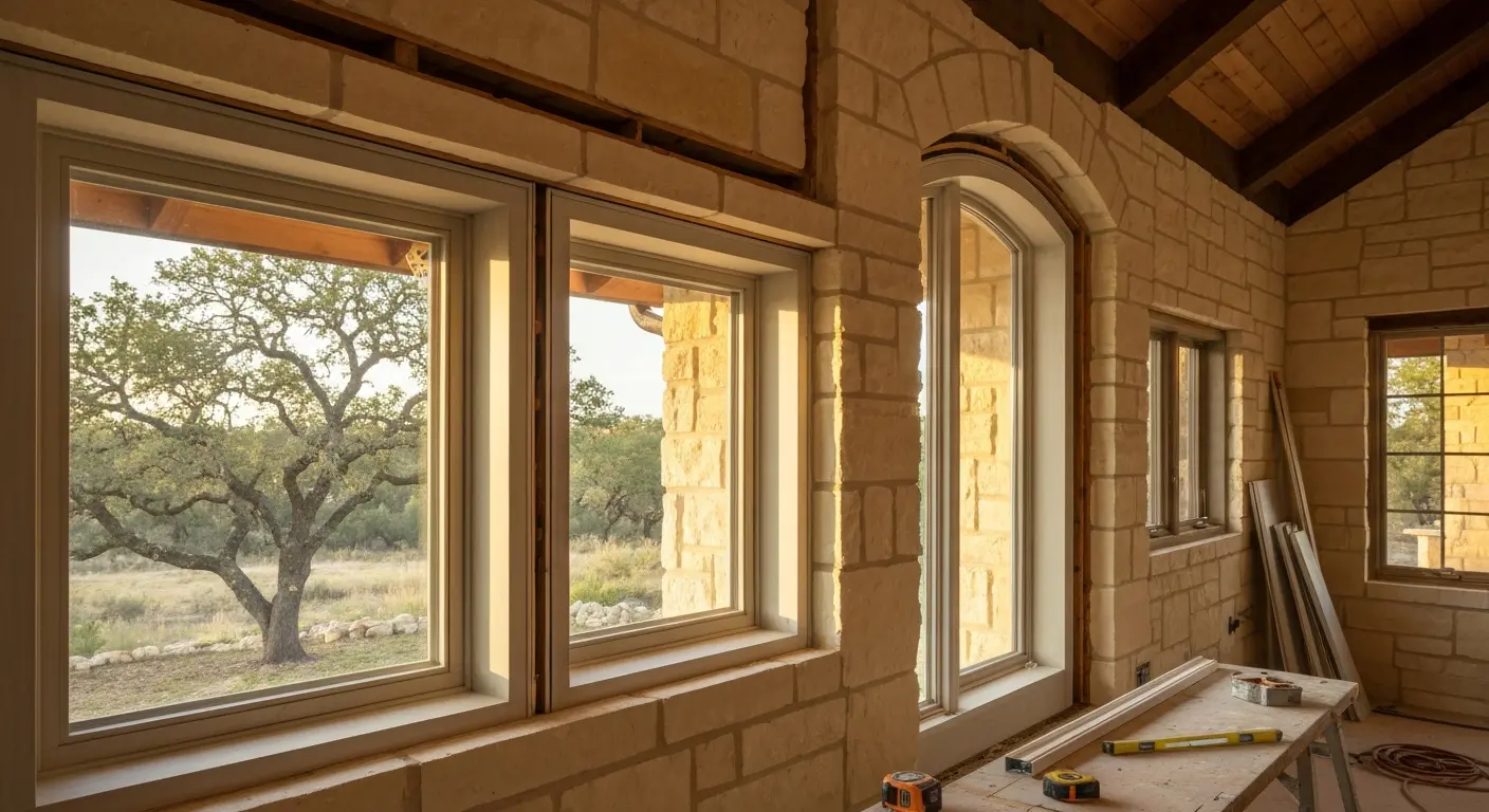 Custom window installation