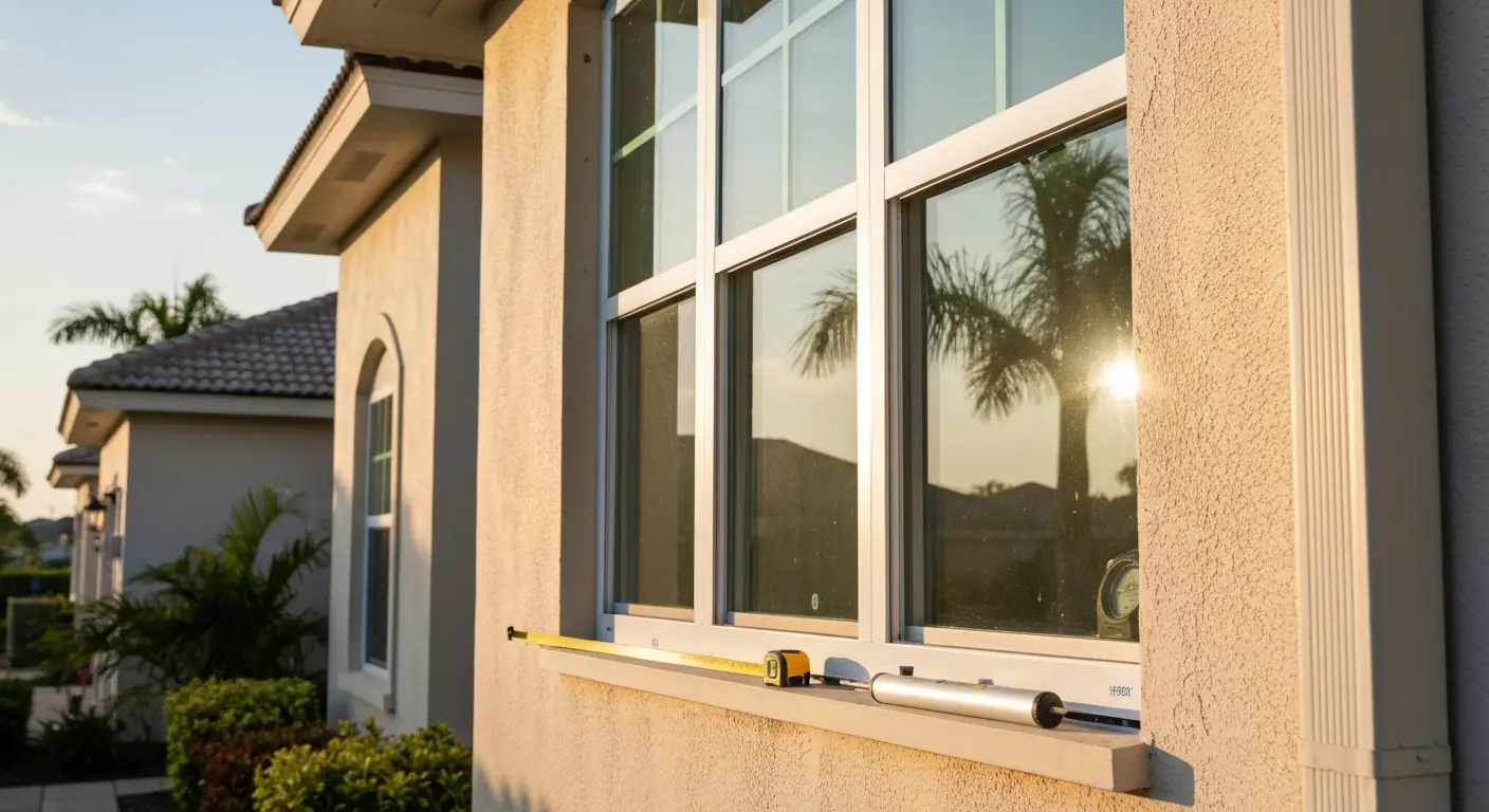 Energy-efficient window installation
