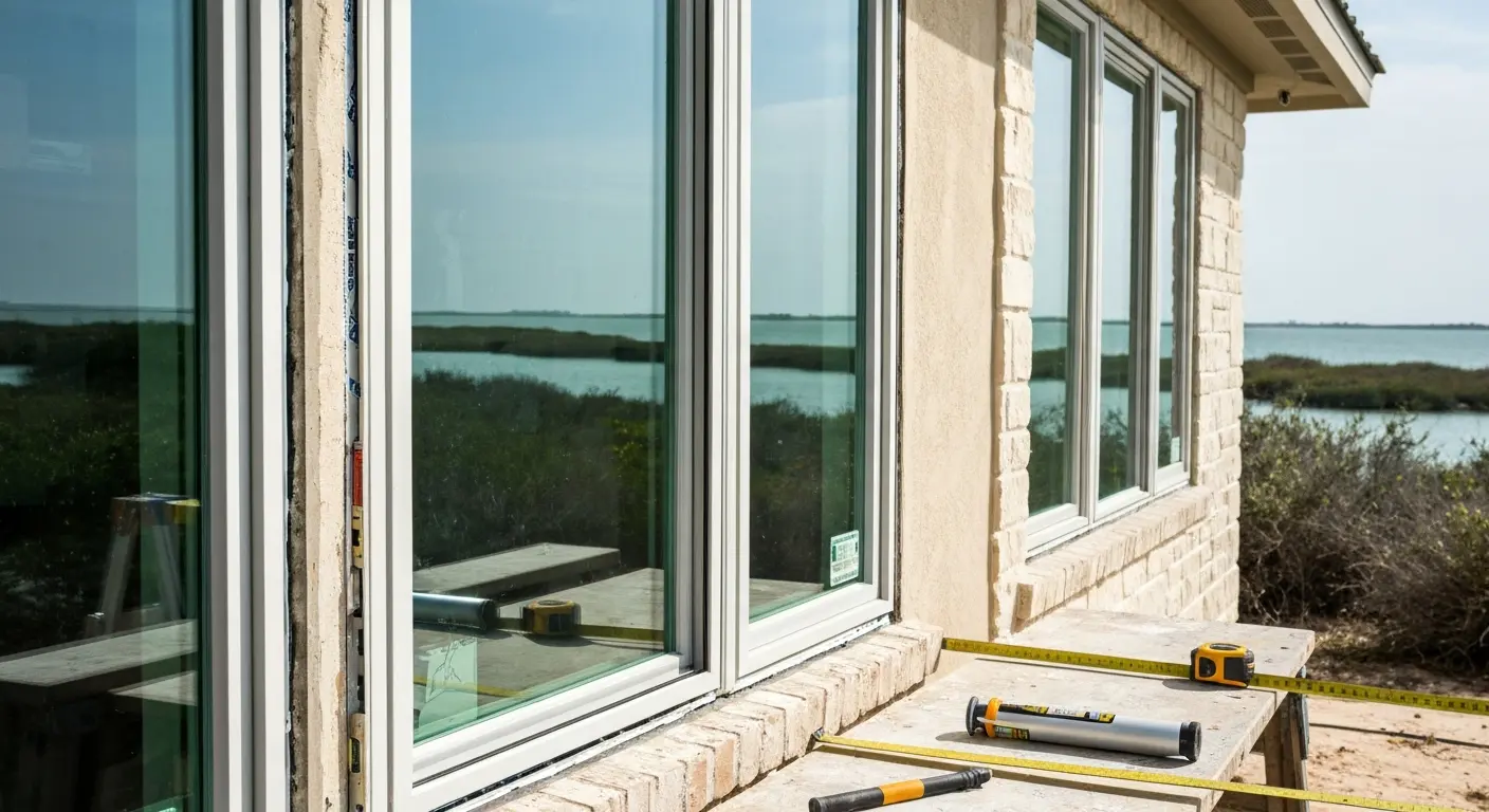 Impact-rated window installation