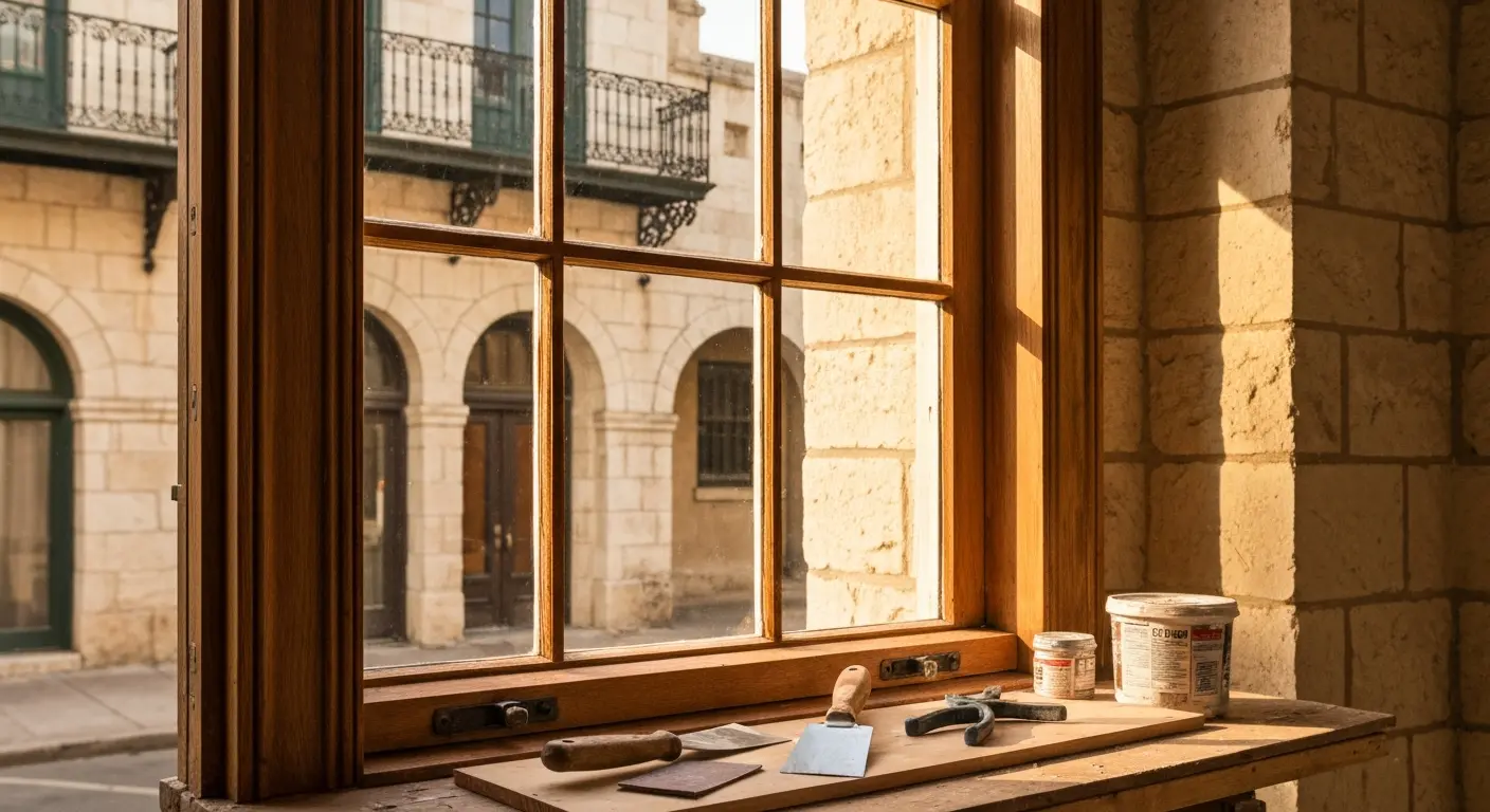 Historic window restoration
