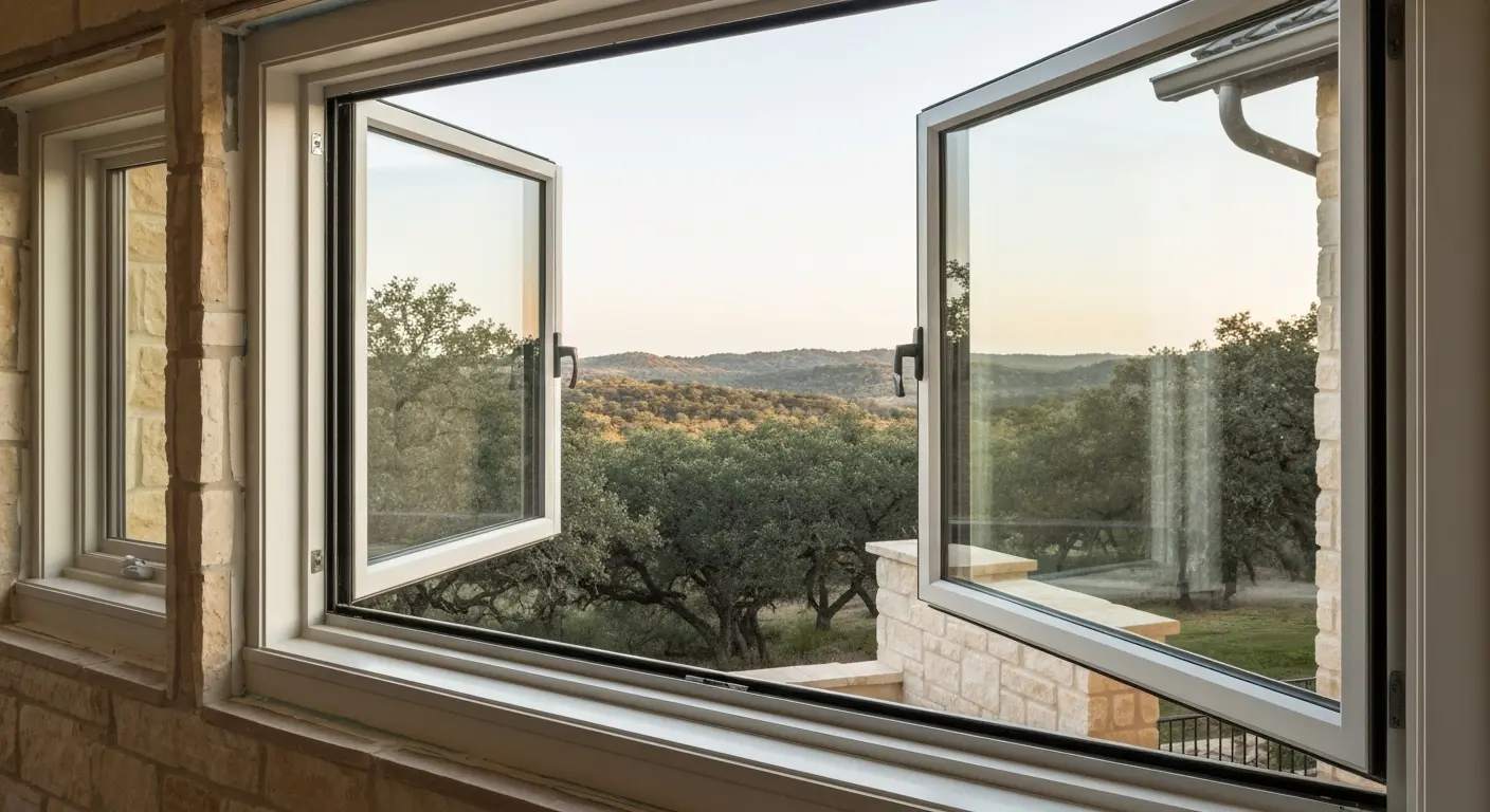 Casement window installation