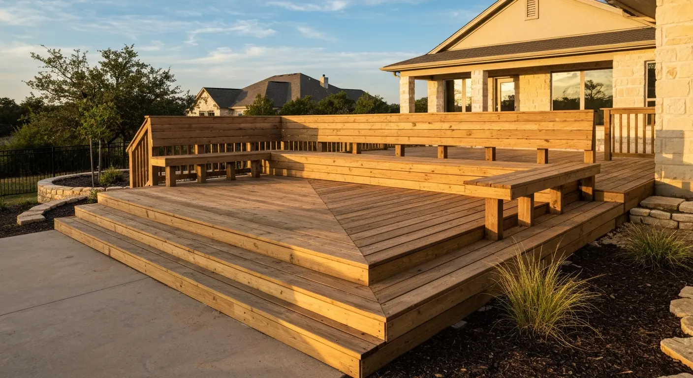 Multi-level deck design