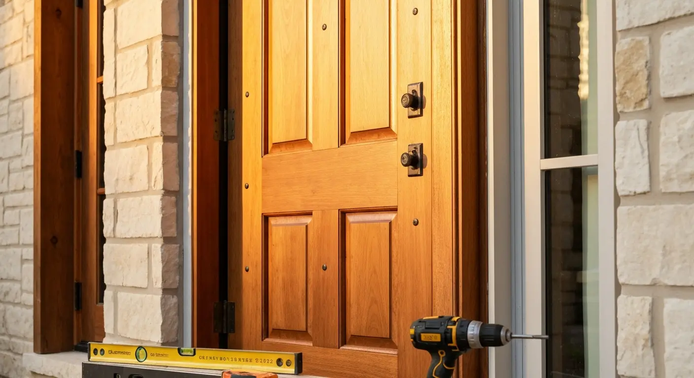 Door installation service