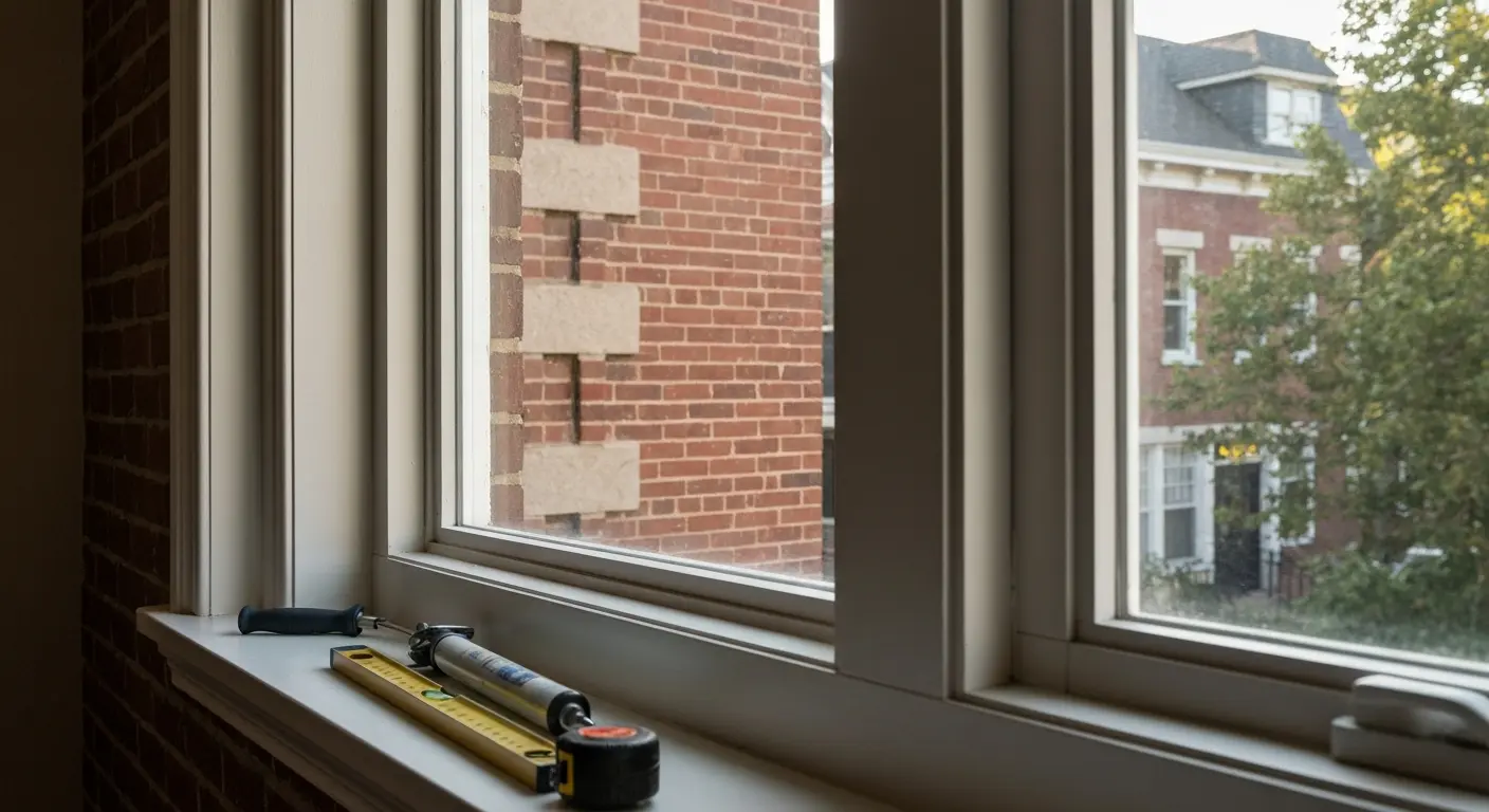 Replacement window installation