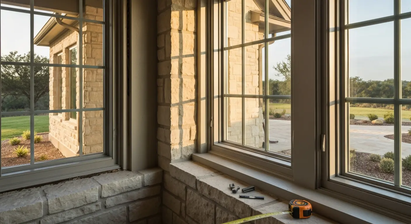Custom window hardware and grids