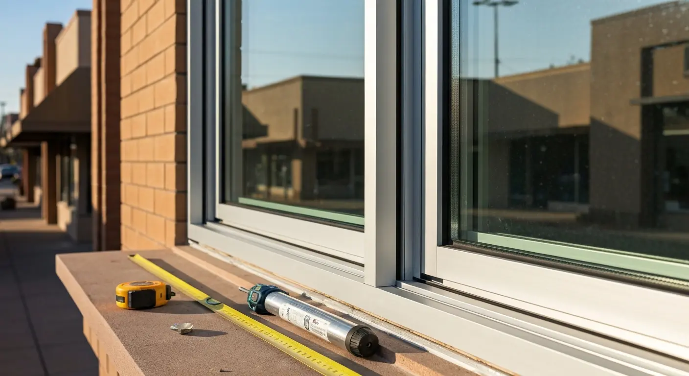 Aluminum window system