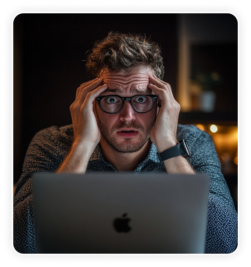 Business owner frustrated with DIY website