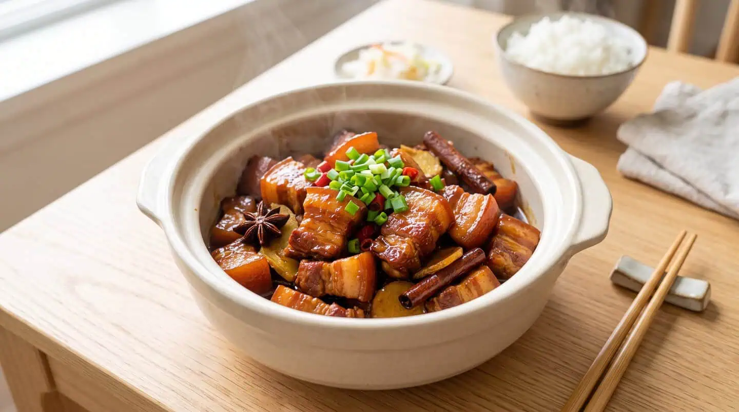 A home-cooked Tingkat Delivery dish
