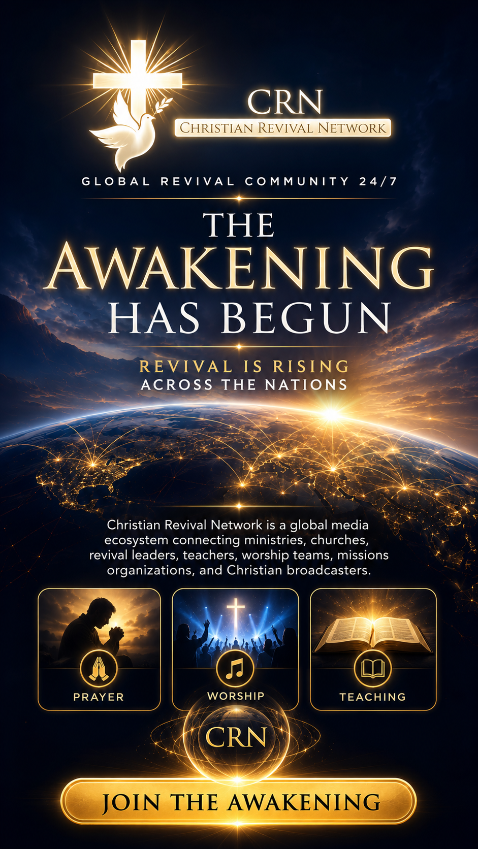 Christian Revival Network - The Awakening Has Begun