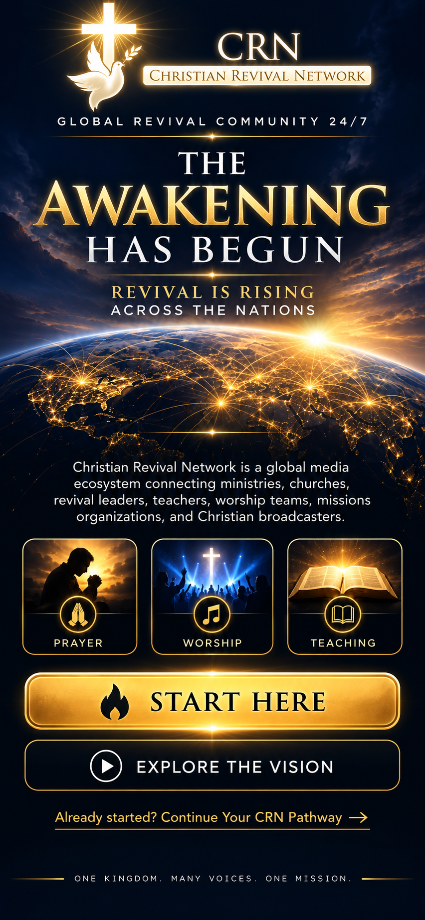 Christian Revival Network - The Awakening Has Begun