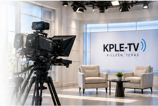 KPLE-TV broadcast studio in Killeen, Texas