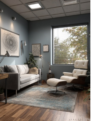 Woman sitting calmly with her eyes closed, symbolising mindfulness, emotional regulation, and relief through anxiety counselling. Woman sitting calmly with her eyes closed, symbolising mindfulness, emotional regulation, and relief through anxiety counselling.