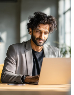 Man attending online counselling session for anxiety in Fourways, Johannesburg. Man attending online counselling session for anxiety in Fourways, Johannesburg.