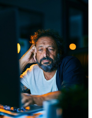 Man struggling with insomnia, mental exhaustion, and racing thoughts linked to high-functioning anxiety, supported through counselling in Johannesburg and online across South Africa. Man struggling with insomnia, mental exhaustion, and racing thoughts linked to high-functioning anxiety, supported through counselling in Johannesburg and online across South Africa.