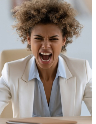 Woman expressing anger as a fight trauma response linked to hypervigilance and survival mode, supported through trauma counselling in Johannesburg and online across South Africa. Woman expressing anger as a fight trauma response linked to hypervigilance and survival mode, supported through trauma counselling in Johannesburg and online across South Africa.