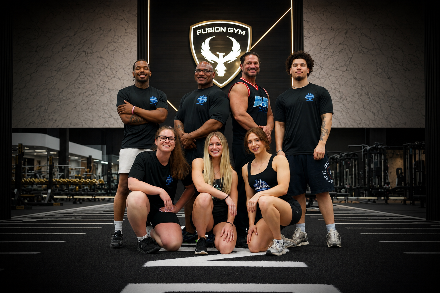 Fusion Gyms elite training team