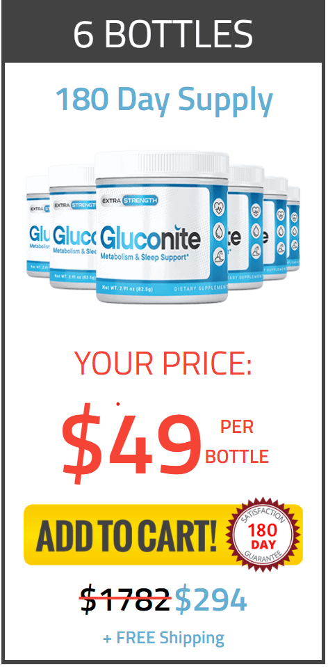 order Gluconite 6 bottle