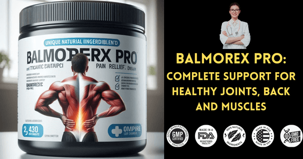 Balmorex Pro | Joints, Back and Muscles | Pain Relief Cream