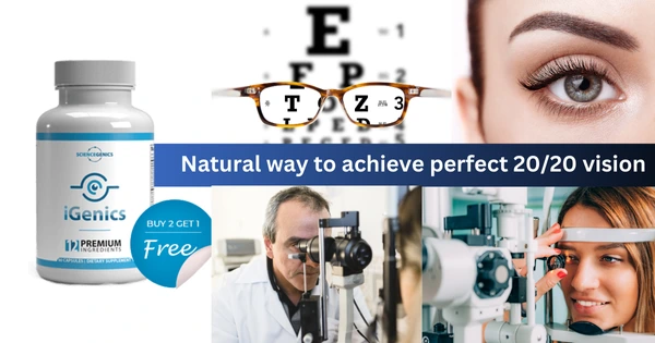 iGenics® Official Site | Clear & Healthy Vision Support