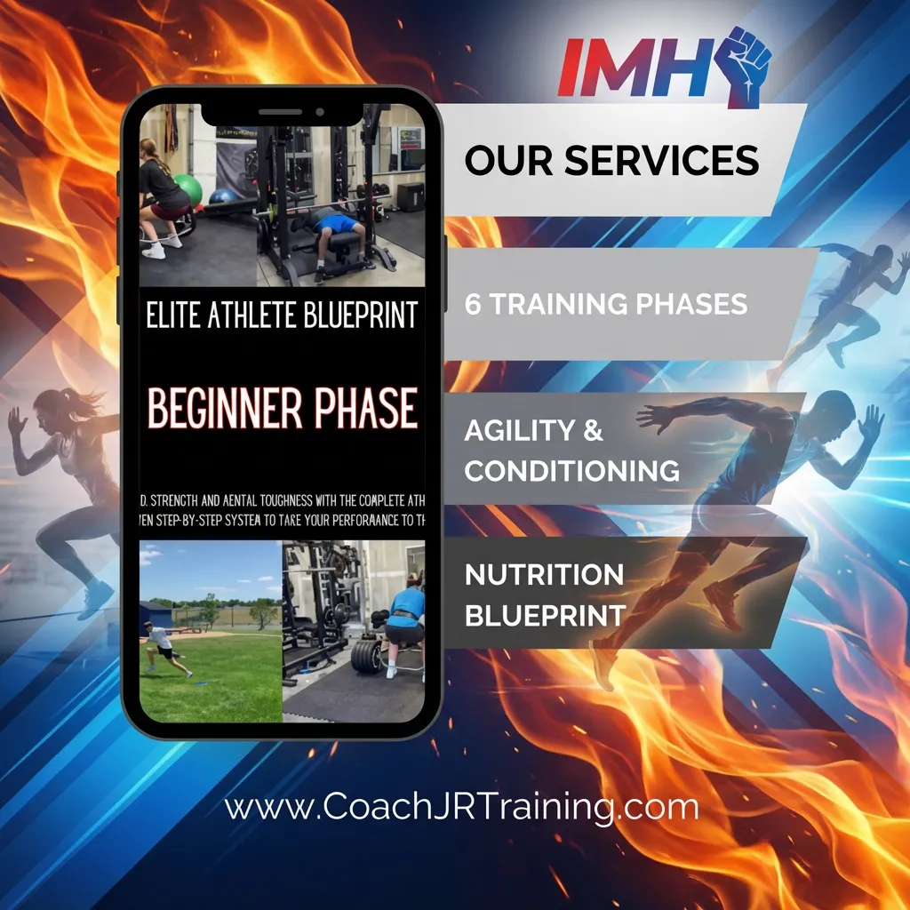 Elite Athlete Blueprint - Beginner Phase | 6 Training Phases, Agility & Conditioning, and Nutrition Blueprint - Coach JR Training