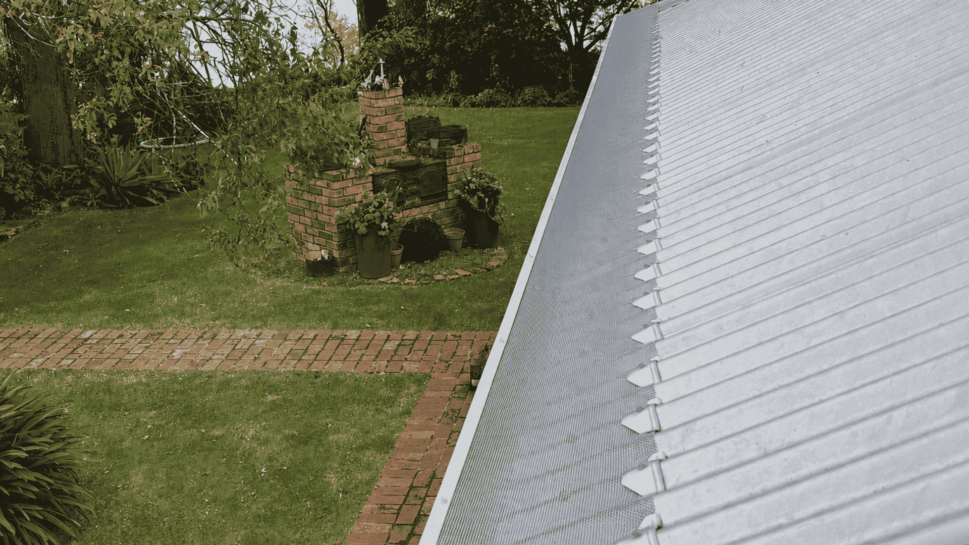 Corrugated gutter guard installation Victoria
