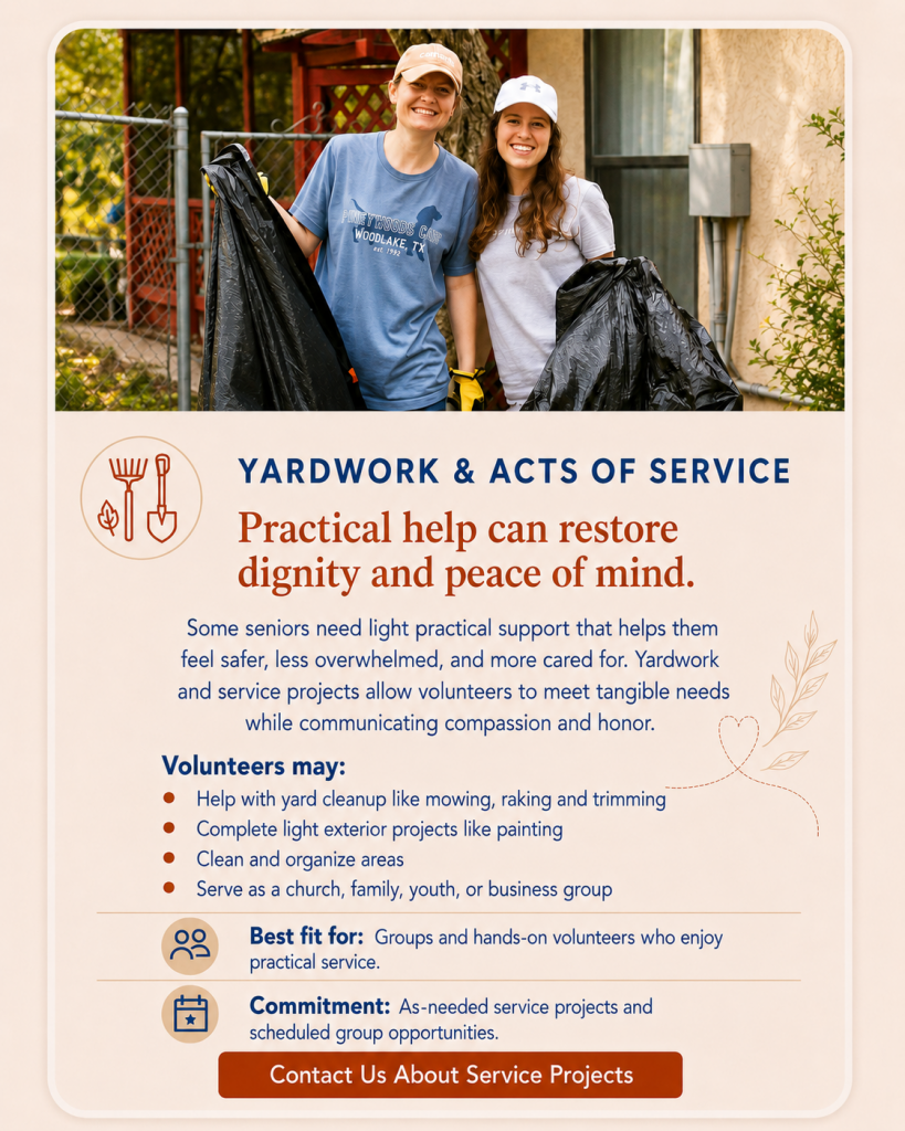 Yardwork Acts of Service