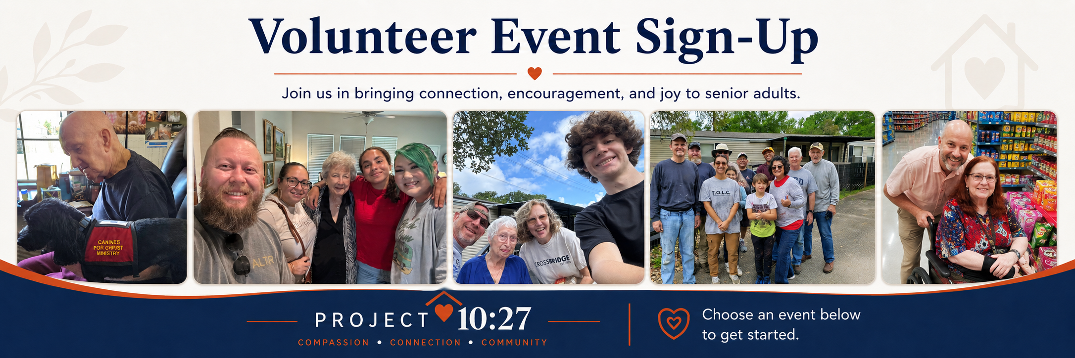 Volunteer Event Sign-Up