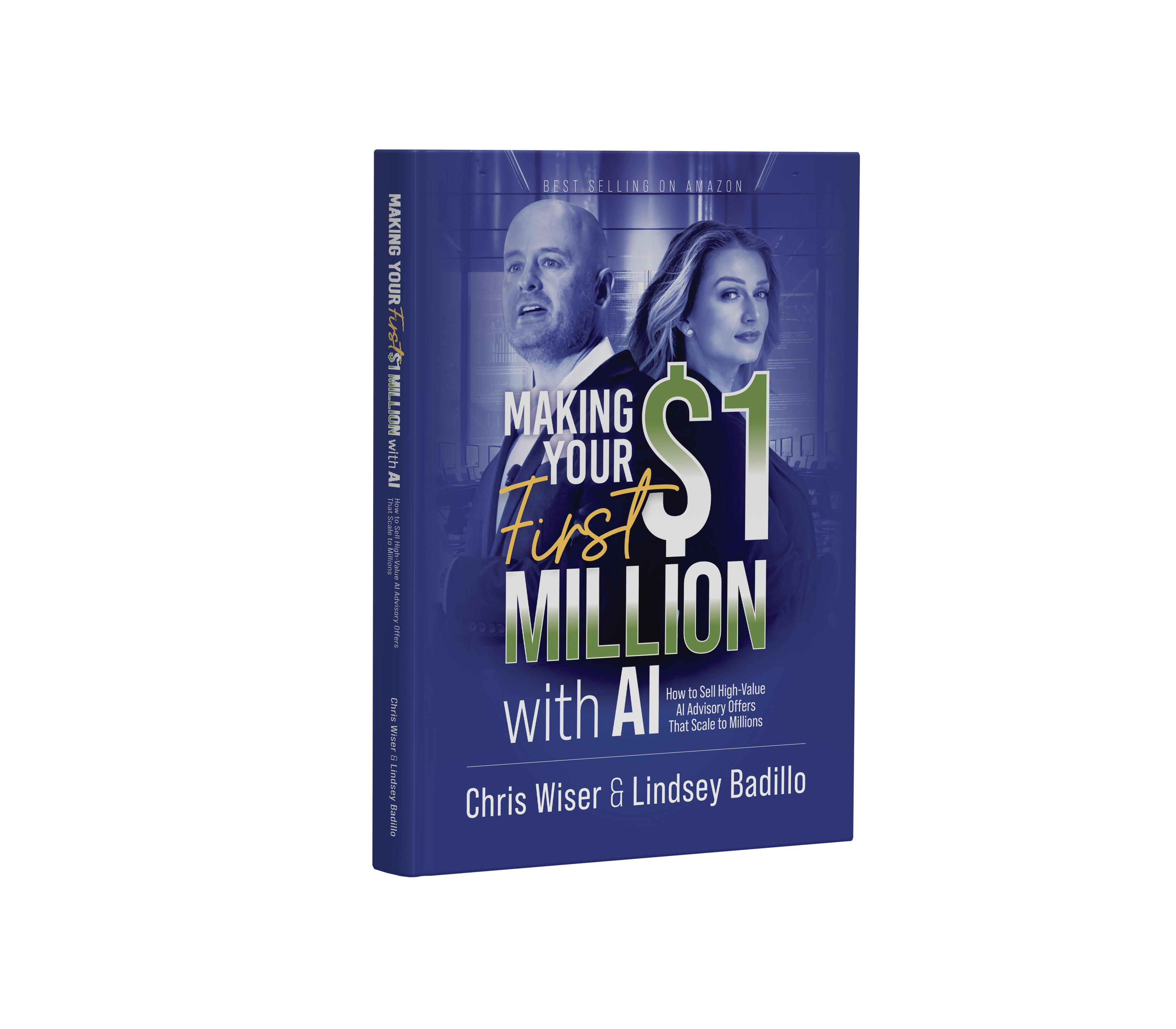 Making Your First $1 Million With AI — Book Mockup 2