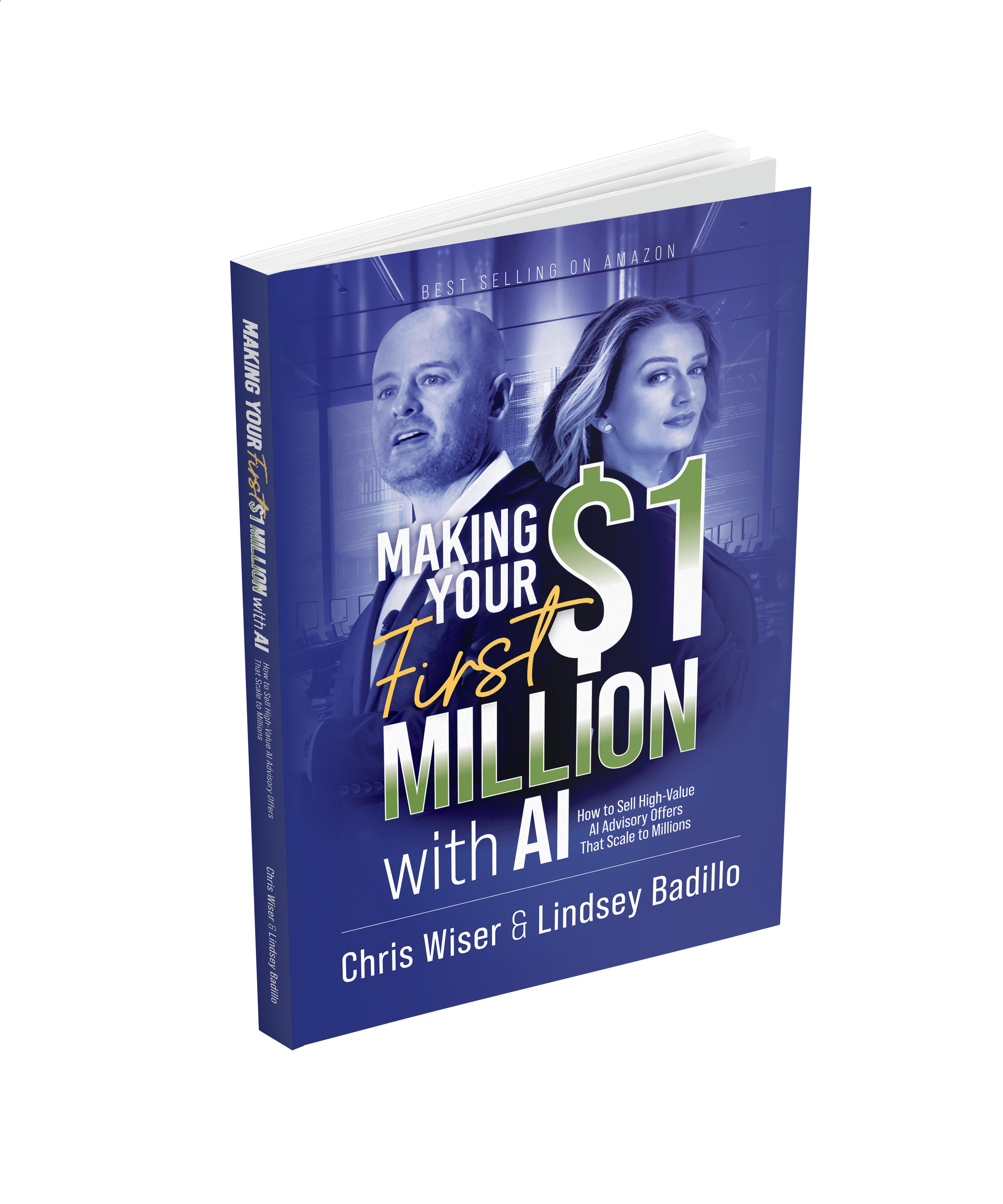 Making Your First $1 Million With AI — Book Mockup 3