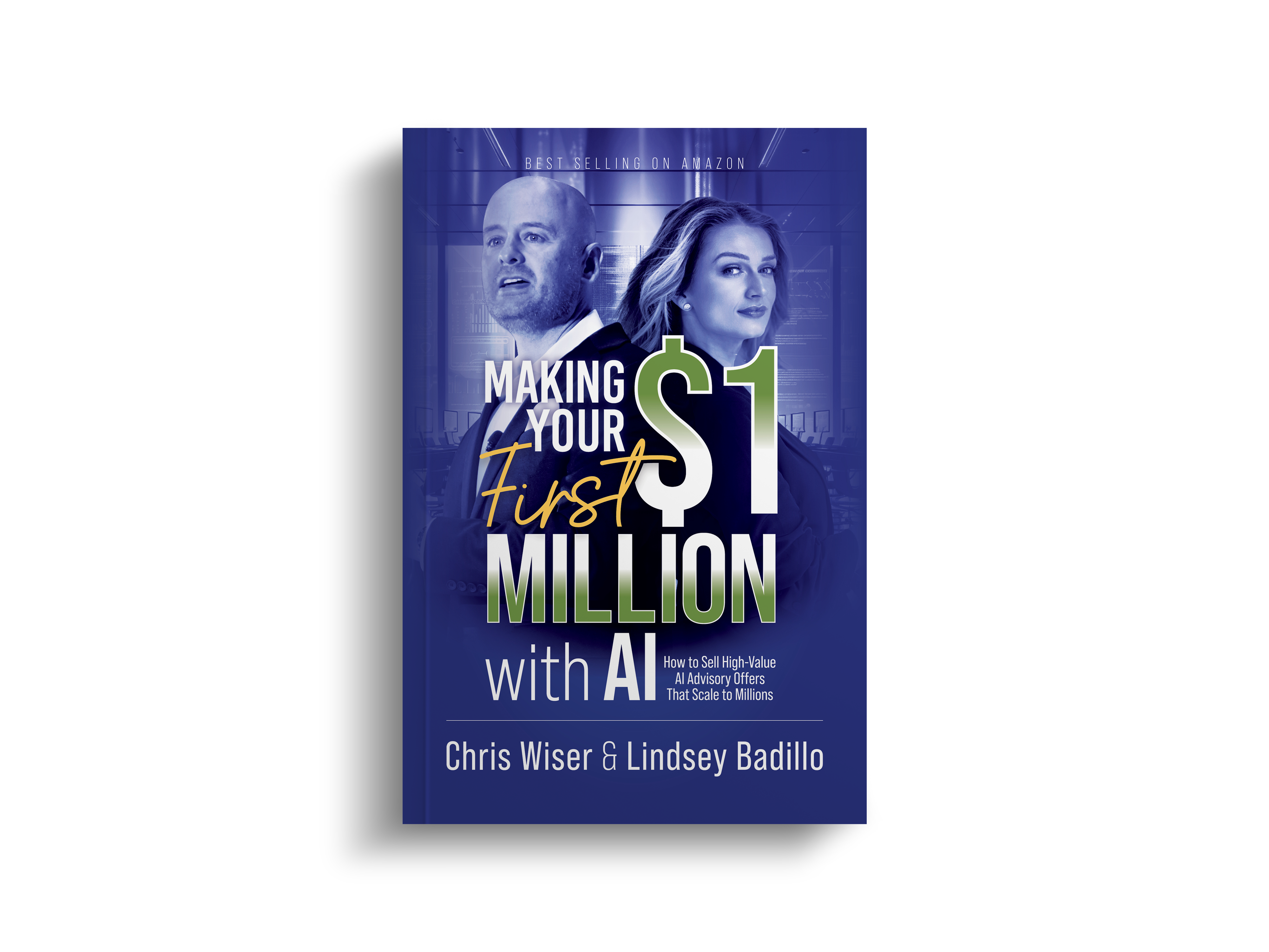 Making Your First $1 Million With AI — Book Mockup