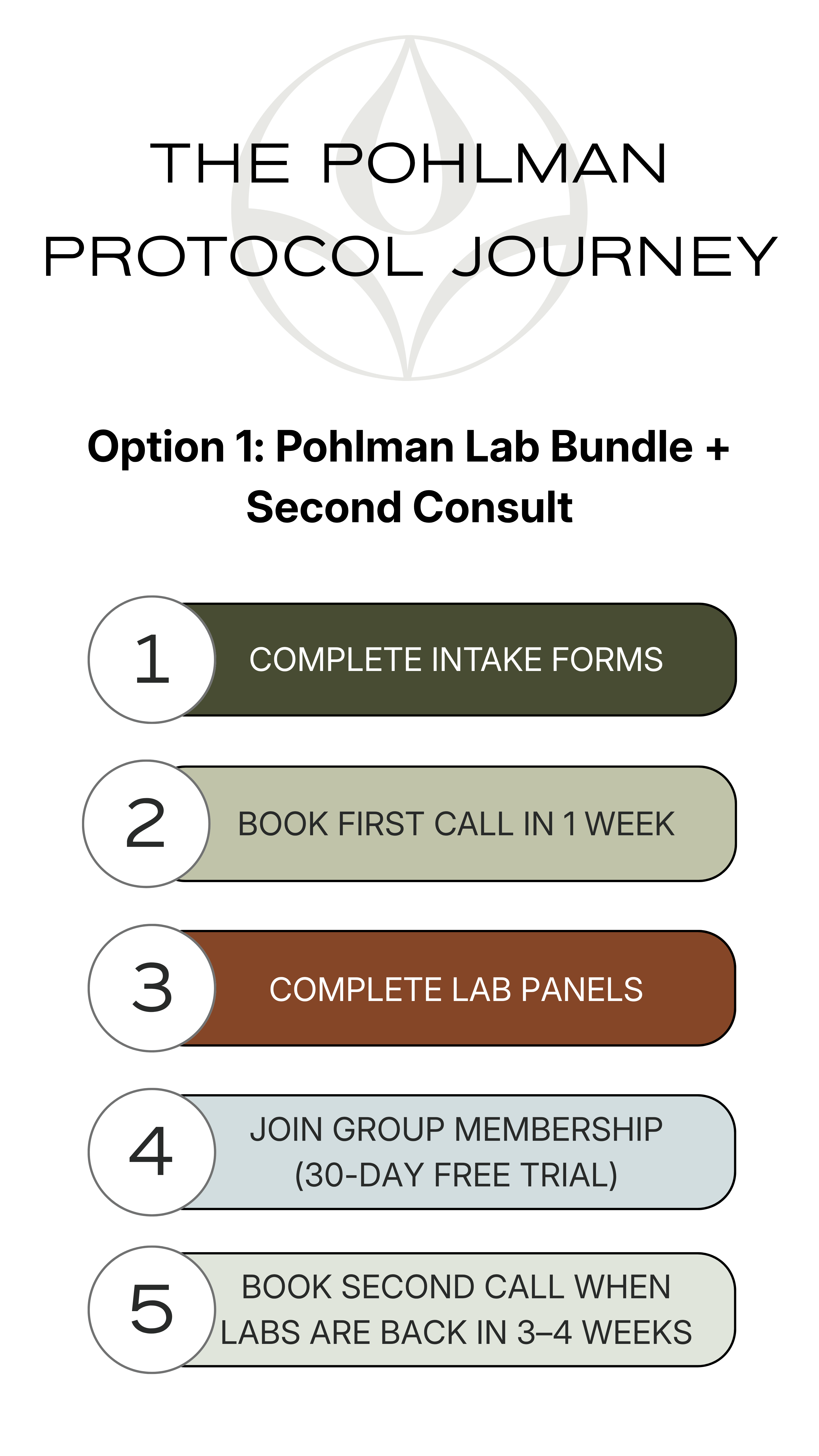 Option 1 steps