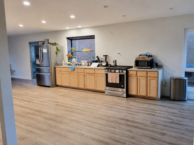 Kitchen before renovation, La Palma
