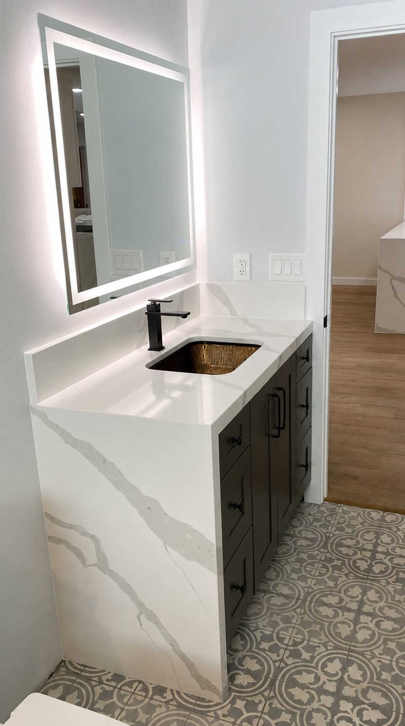 Marcellus St. - Bathroom vanity