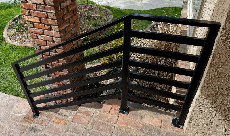 Handrails after renovation by KDI, Anegada