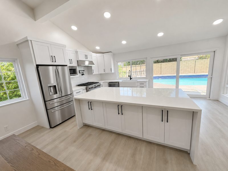 Anegada - Kitchen island &mdash; back view