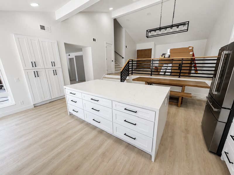 Anegada - Kitchen island &mdash; front view